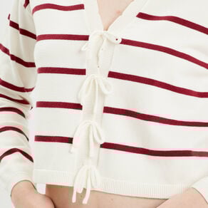 pull avec petit noeud rouge fonce femme Pull avec petit noeud rouge foncé femme