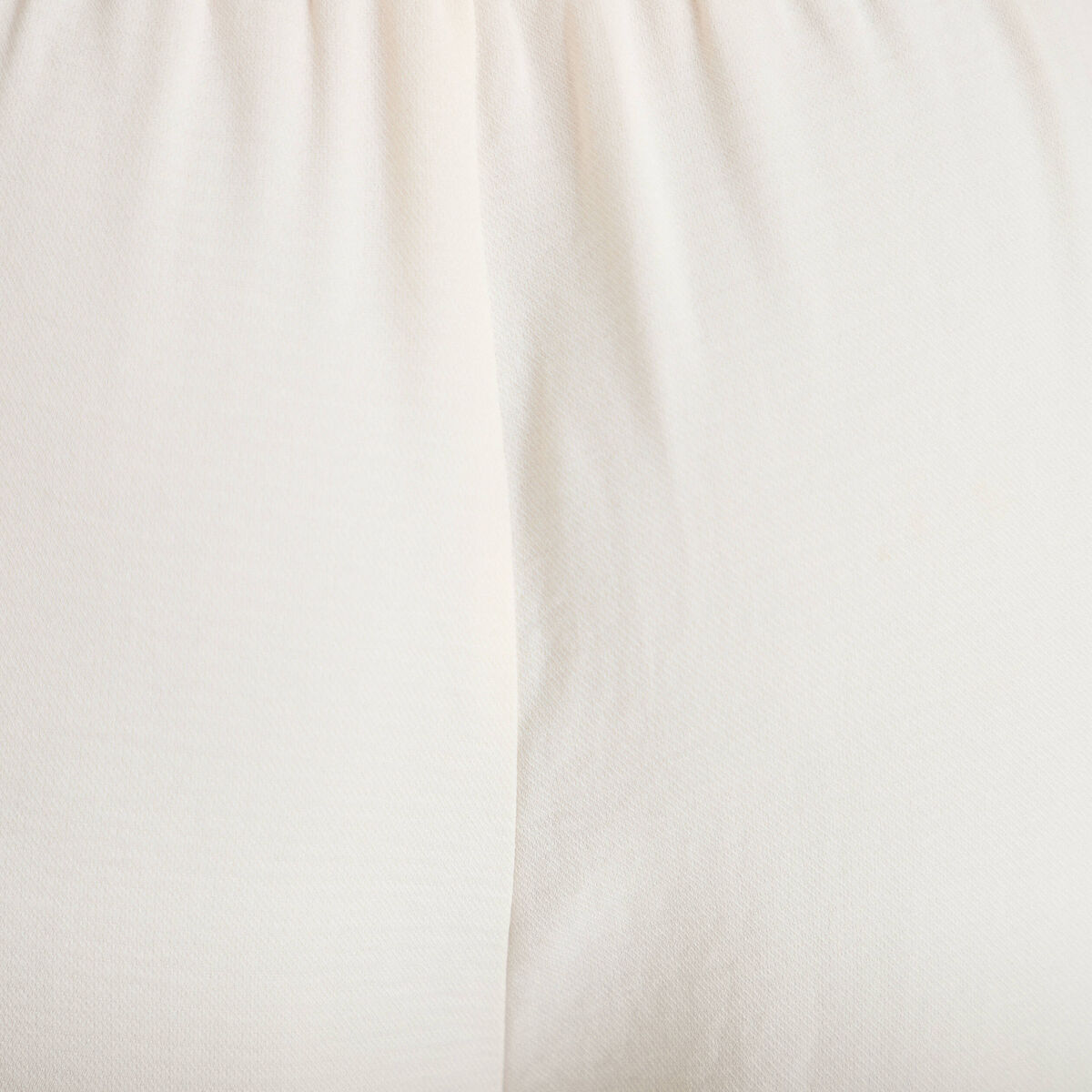 Pantalon large fluide ecru femme