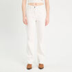 Jeans droit 5 poches ecru femme