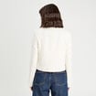Veste esprit blazer ecru femme