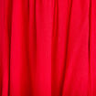 Robe longue &eacute;vas&eacute;e col v sans manches rouge femme