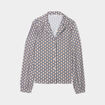 Chemise col cubain blanc femme