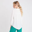 Chemise manches longues ecru femme