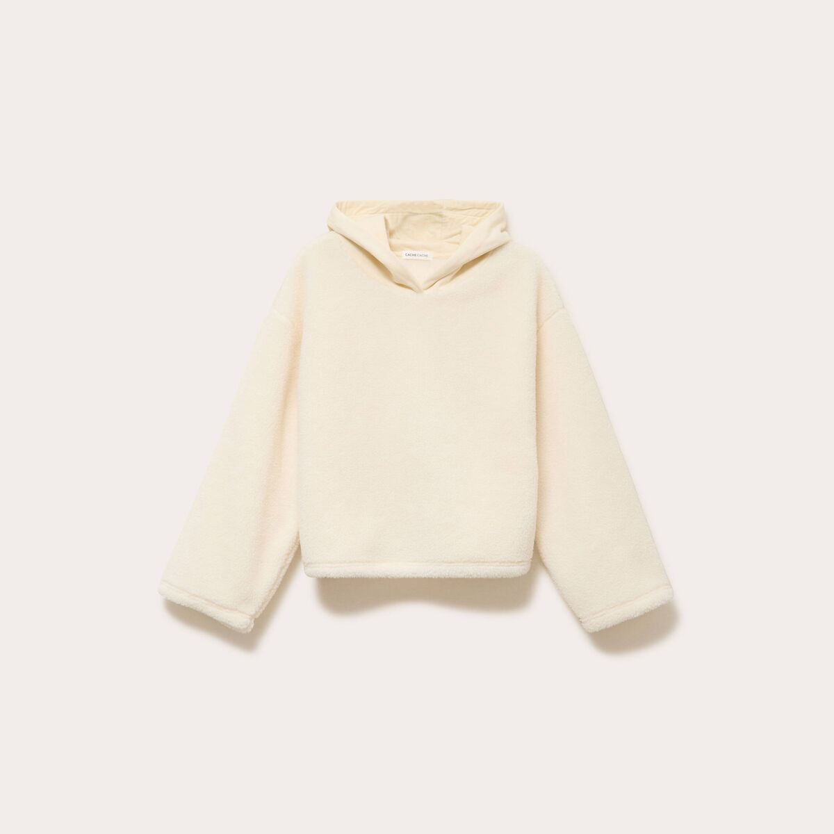 Sweat Polaire Ivoire Femme Boohoo – Taille M, Zip Intégral, état Impeccable