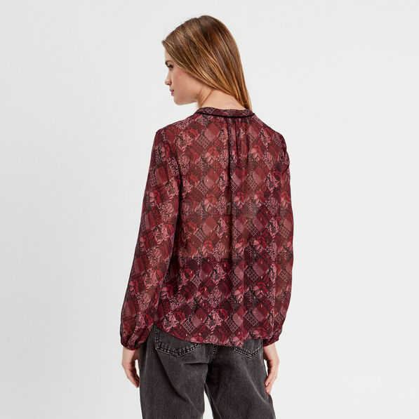 blouse manches longues noir femme Blouse manches longues noir femme