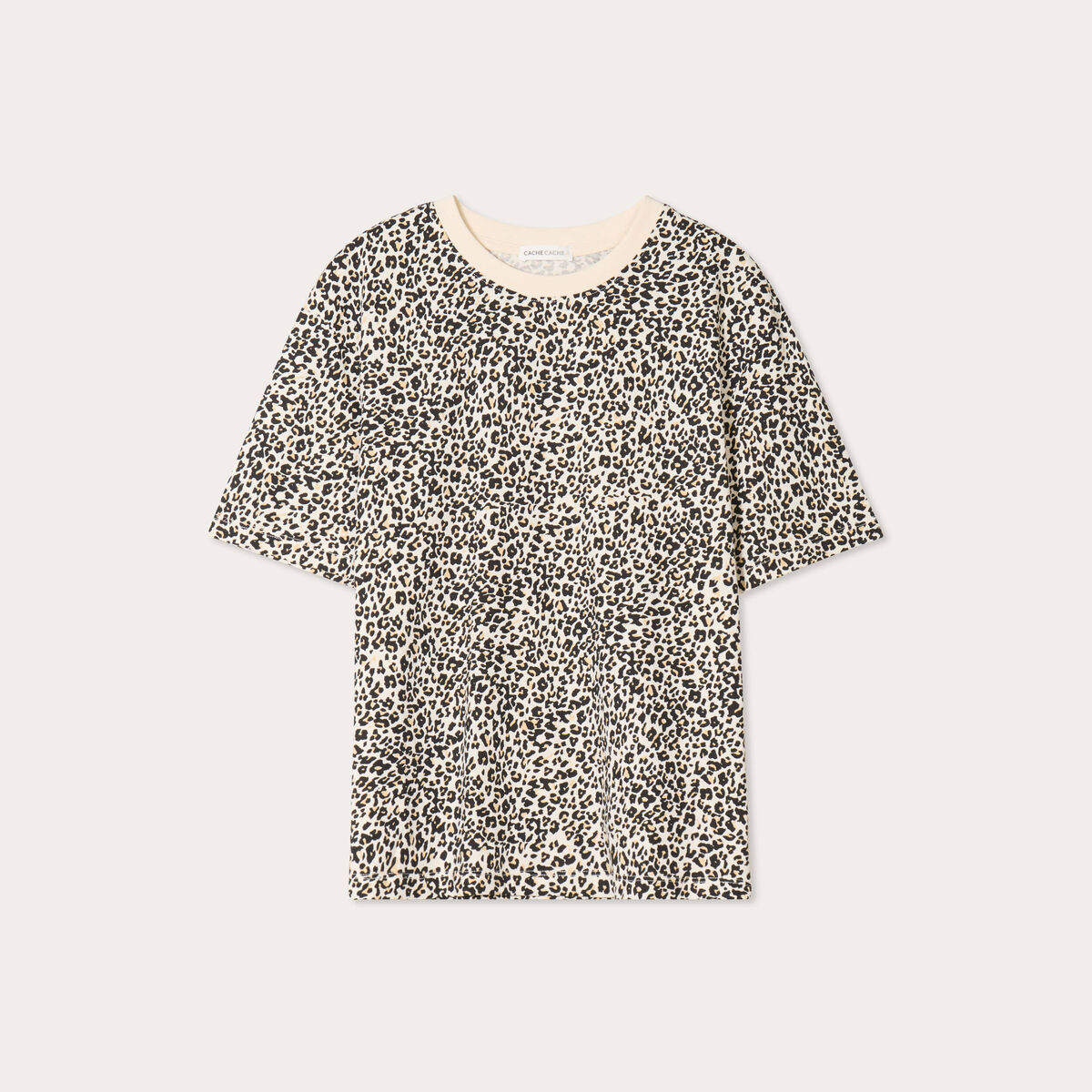 T-shirt manches courtes blanc femme