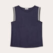 Débardeur sans manches bleu marine femme