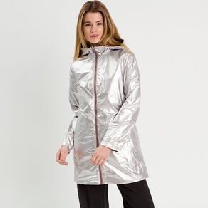 parka reversible a capuche vieux rose femme Parka réversible à capuche vieux rose femme