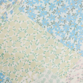 Blouse nouée manches longues bleu pastel femme