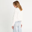 Veste en jean ecru femme