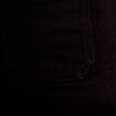 Jean wide leg cropped taille haute denim noir femme