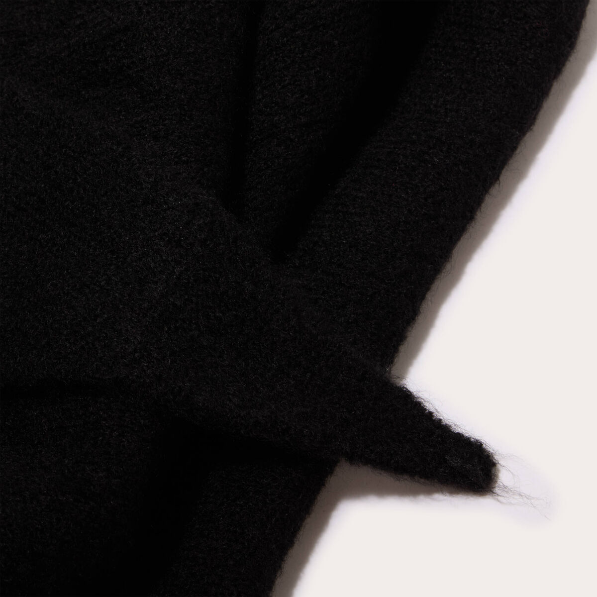 Foulard fluide noir femme