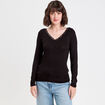 T-shirt manches longues noir femme