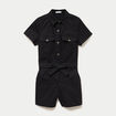 Combishort noir femme