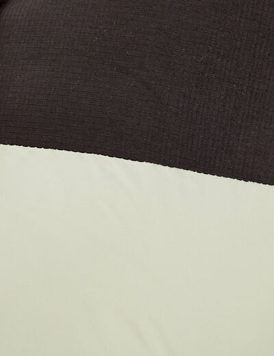 Doudoune vert pastel femme