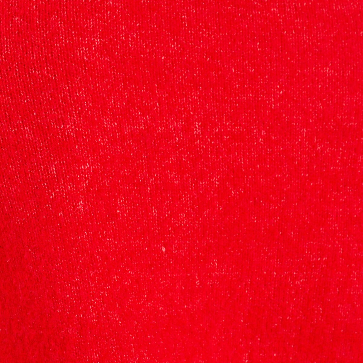 Pull col montant rouge femme