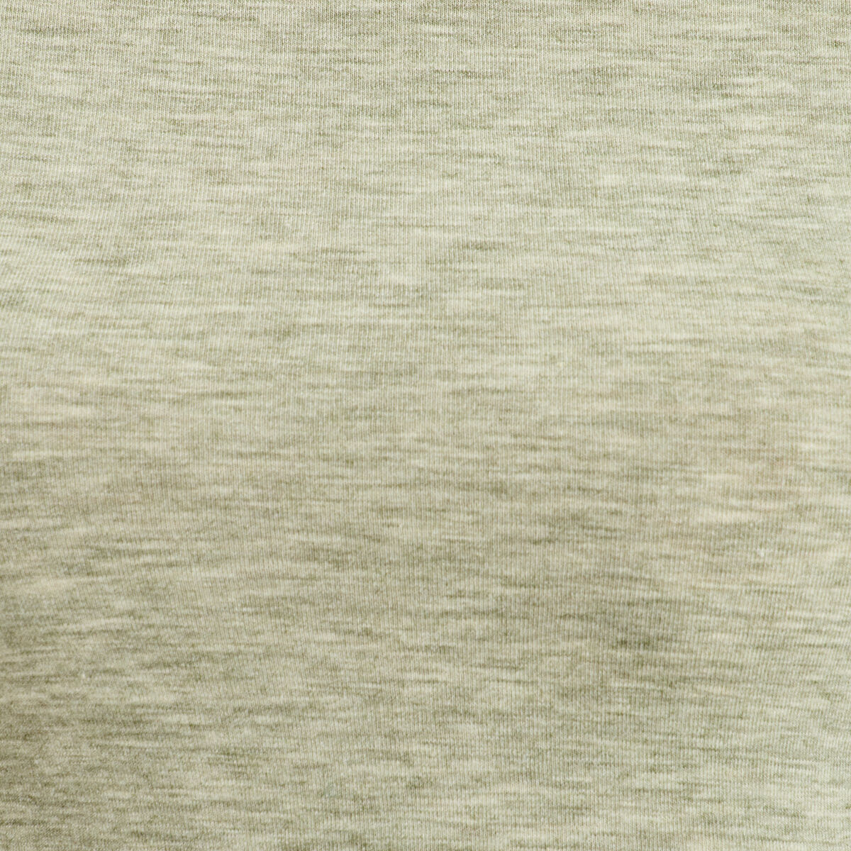 T-shirt col roulé vert kaki femme