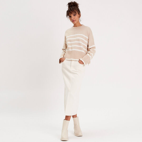 jupe crayon taille standard ecru femme Jupe crayon taille standard ecru femme