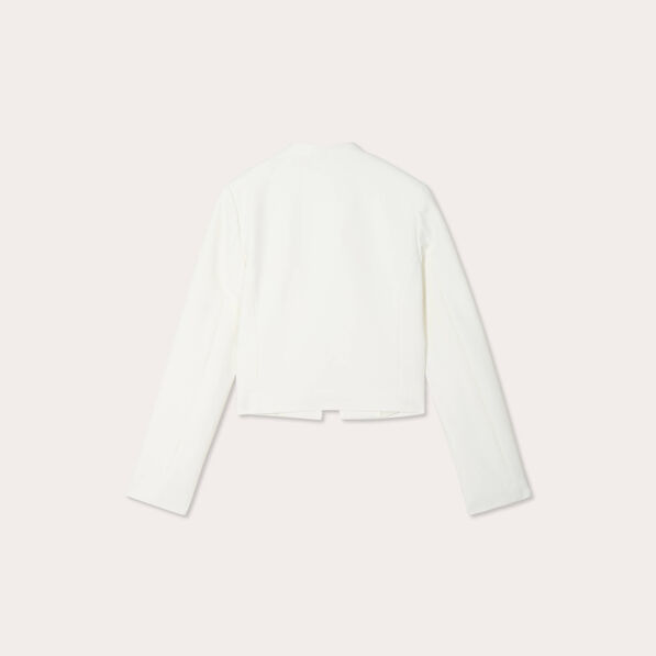 veste col mao ecru femme Veste col mao ecru femme
