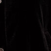 Veste teddy velours noir femme