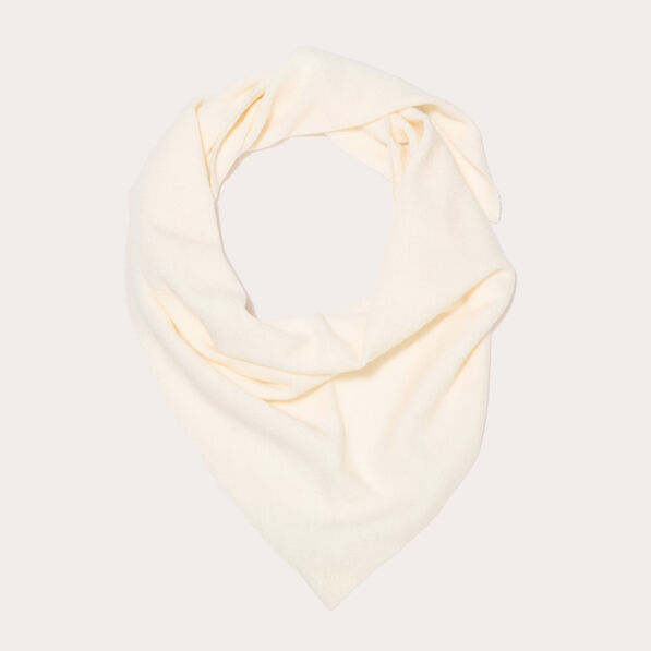 foulard triangle ecru femme Foulard triangle ecru femme