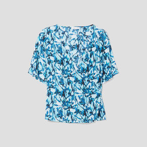 blouse col cache coeur blanc femme Blouse col cache-coeur blanc femme