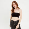 Lot 2 soutiens-gorge bandeau noir femme