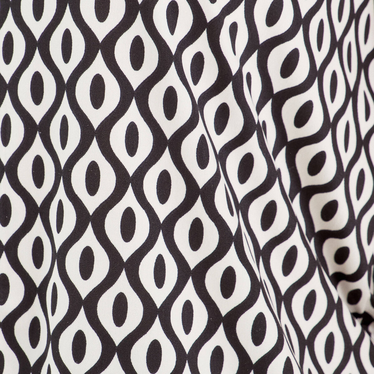 Blouse manches courtes noir femme