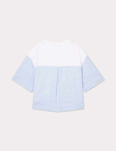 T-shirt oversize ecru femme