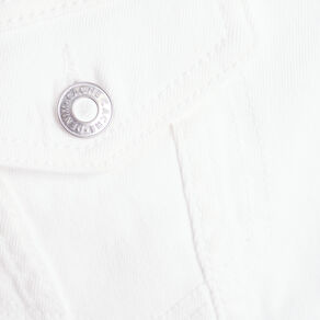 Veste denim ecru femme