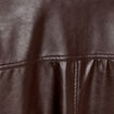 Bomber oversize marron fonc&eacute; femme