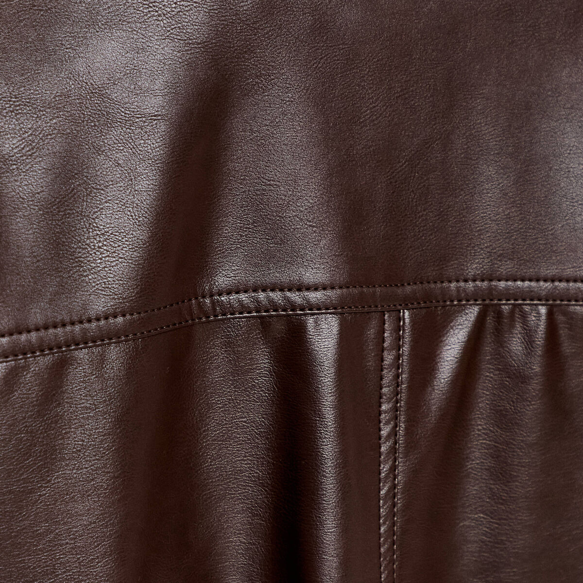 Bomber oversize marron fonc&eacute; femme