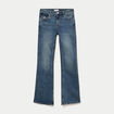 Jean bootcut taille basse denim dirty femme