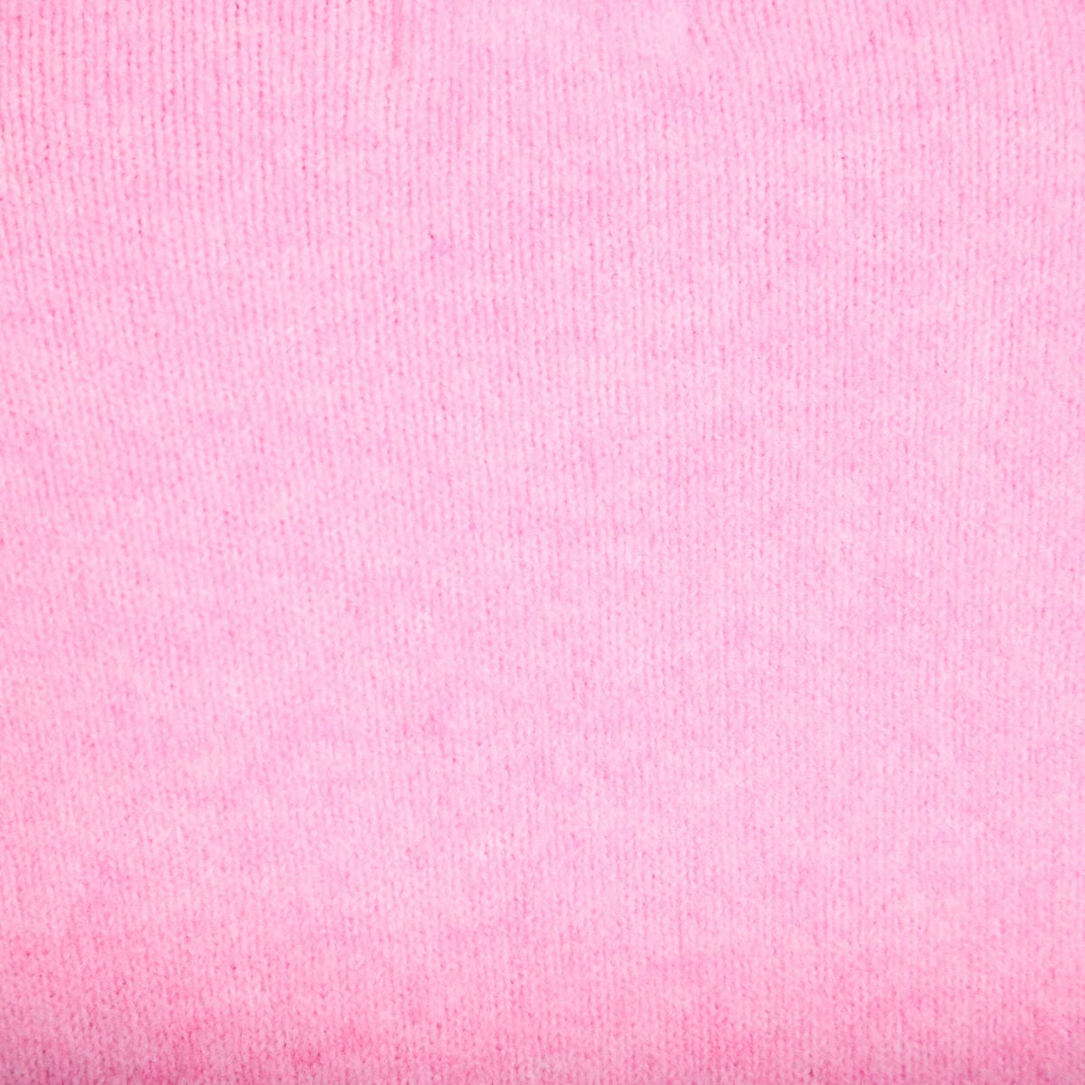 Pull col rond rose femme