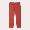 Pantalon chino 7/8&egrave;me vieux rose femme