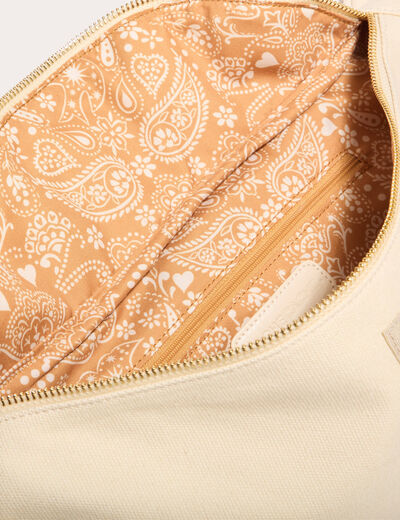 Sac banane sable femme