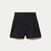 Short taille haute noir femme