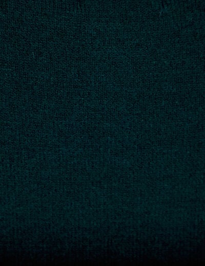 Pull oversize col bateau manches longues vert fonc&eacute; femme