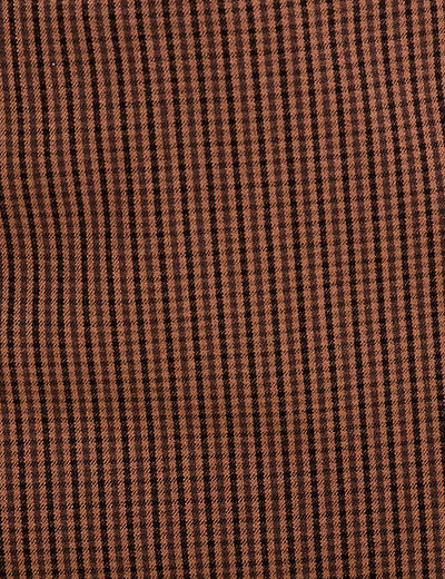 Jupe-short évasée marron foncé femme