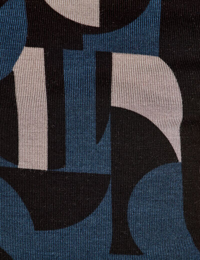 T-shirt manches longues bleu femme