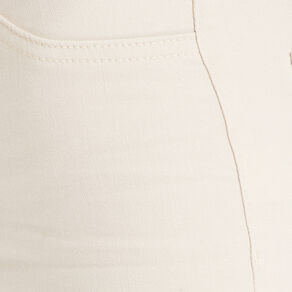 Jeans thermique skinny sable femme