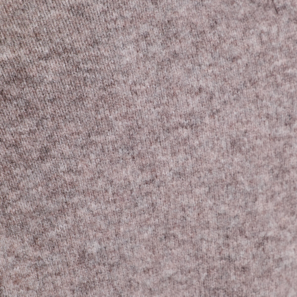 Gilet manches longues noué taupe femme