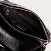 Sac banane similicuir noir femme