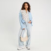 Blouse manches courtes blanc femme