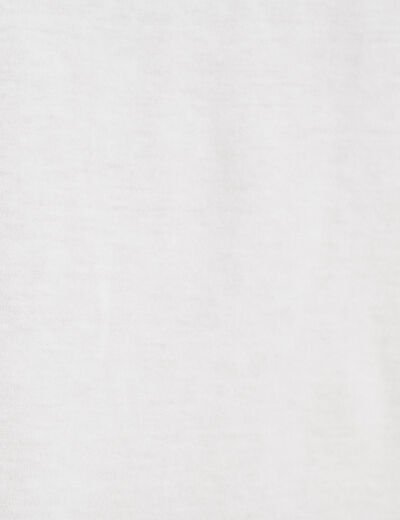 T-shirt manches courtes blanc femme