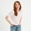 T-shirt manches courtes rose femme
