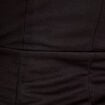 Robe midi portefeuille noir femme