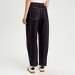 Jeans barrel 7/8ème denim brut femme