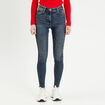 Jeans skinny taille haute denim dirty femme