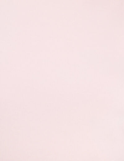 T-shirt col rond sans manches rose clair femme